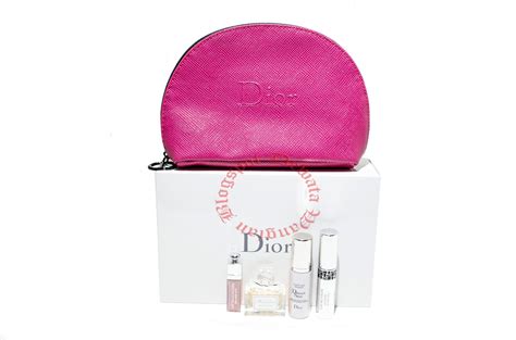 dior travel exclusive set|Dior travel zipped pouch.